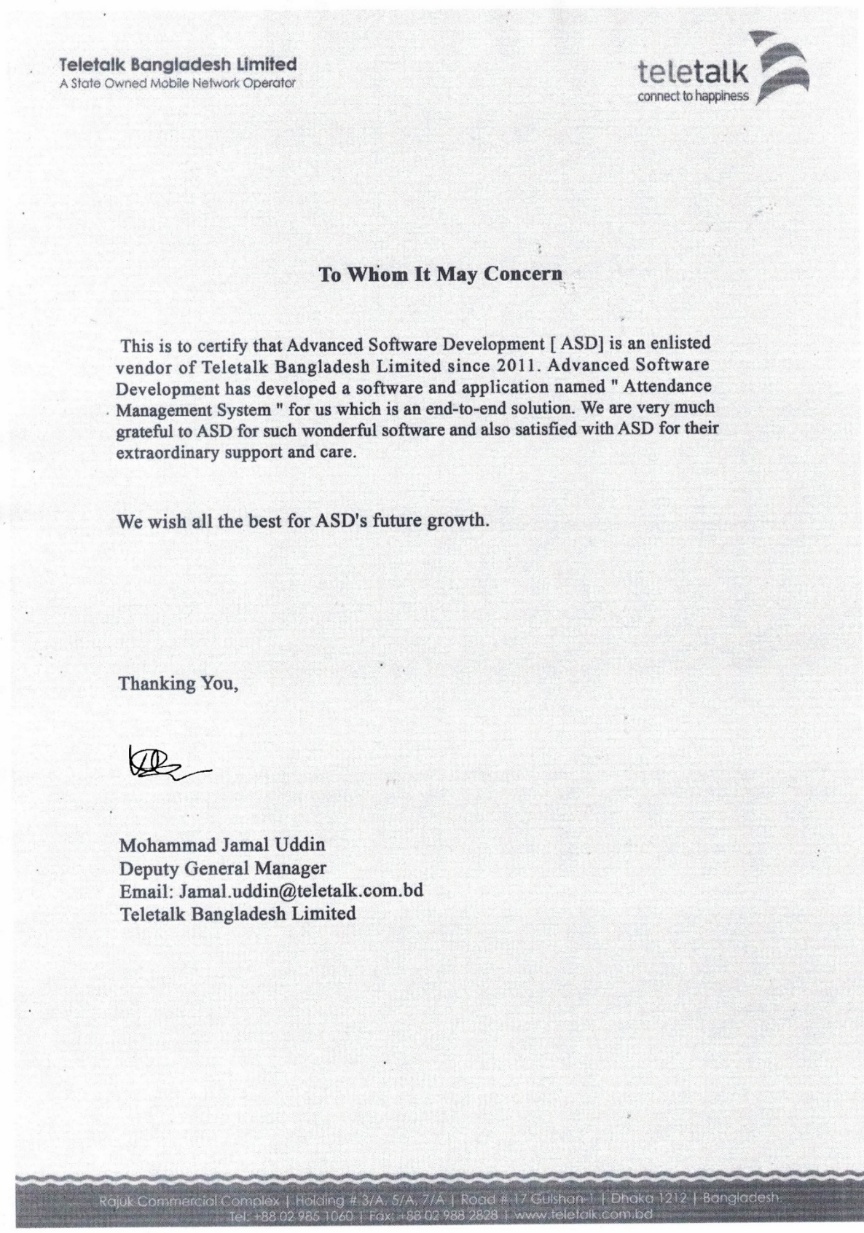 Teletalk Bangladesh Limited