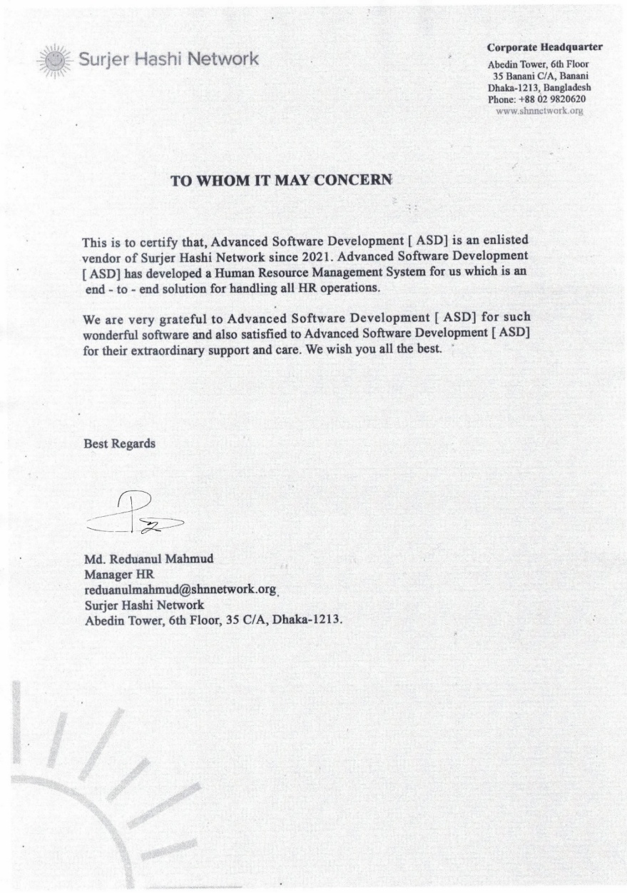 Surjer Hashi Network